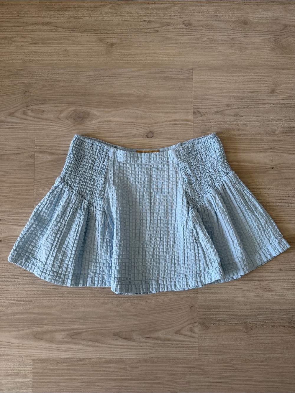 Free People Free Est Seersucker Skirt